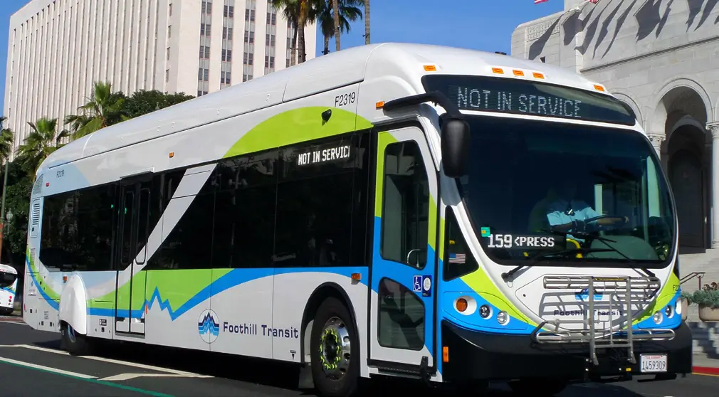 Covina Transit Plaza LAX-Bus-Charging