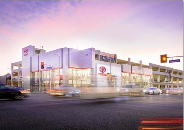 Toyota Dealership Design Build LAX-Bus-Charging