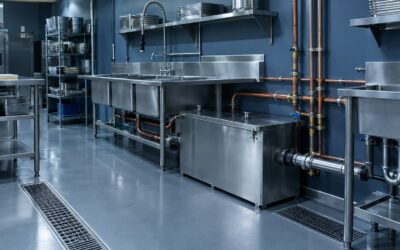Commercial Kitchen Plumbing and Grease Interceptor Sizing